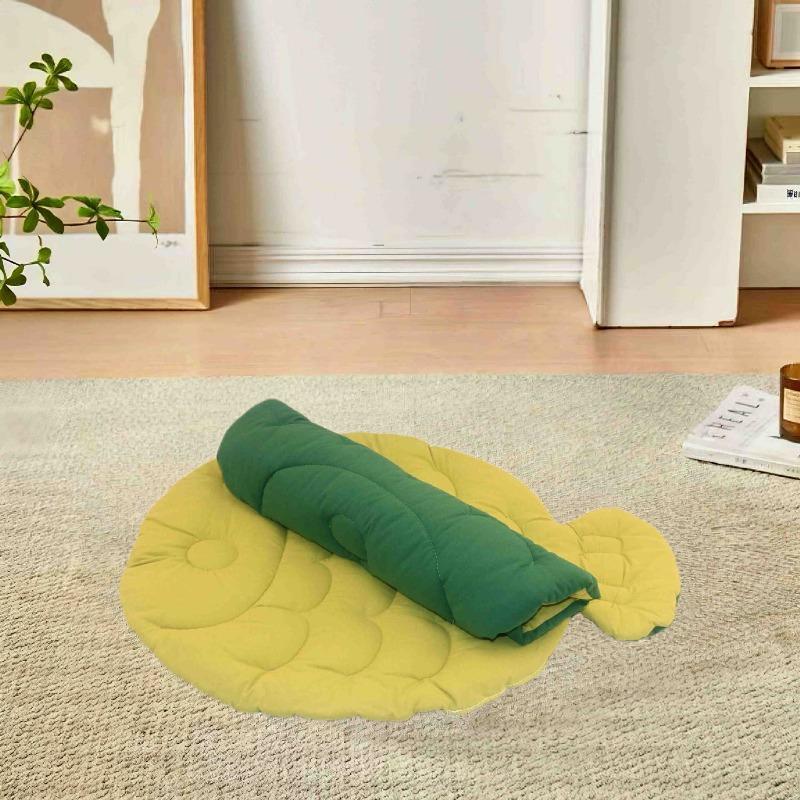 Green Large Size Double-sided Cat Pad Suitable for All Seasons Soft and Comfortable Suitable for Cats and Dogs Breathable Washable Sleeping Blanket