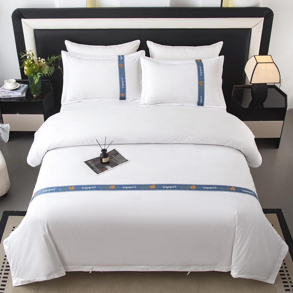 Premium Hotel-Grade Wrinkle & Stain-Resistant 4-Piece Bedding Set