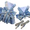 China Manufacturer Pet Plaid Skirt Chest Strap Leash Walking Dog Cat Vest Clothes Teddy Hair Bucket
