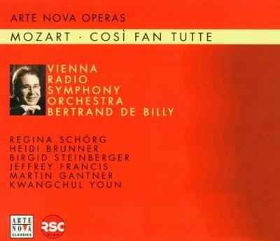 CD WOLFGANG AMADEUS MOZART, BERTRAND D - Cosi Fan Tutte  74321857162 Europe Classical Used