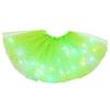 Kids Girls Baby Sequin  Skirt LED Light Up Pettiskirt Ballet Clothes
