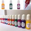 13 Bottles 10G Epoxy Uv Resin Coloring Dye Colorant Pigment Mix Color Diy Set