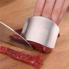 4-1pcs Kitchen Tool Accessories Stainless Steel Finger Guard Safety Cut Vegetables Hand Guard Kitchen Tool Finger Protector Tool