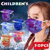 Children's Stars Halloween Mask Disposable Face Mask Ear Loop 50PCS