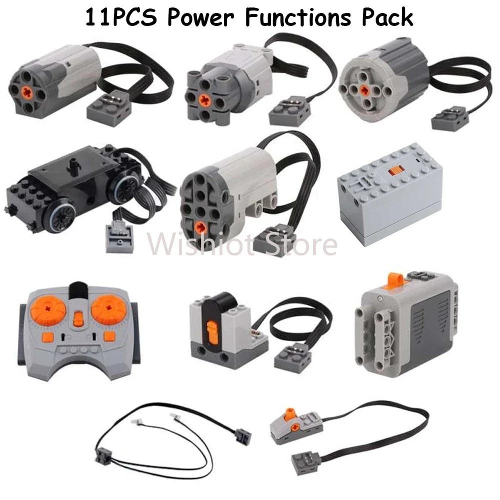 

Совместимый с Legoeds MOC Технический Функции Питания M Мотор 8883 Модифицированный Пульт Управления Группа Питания Поезд Коробка Литиевой Батареи 9686