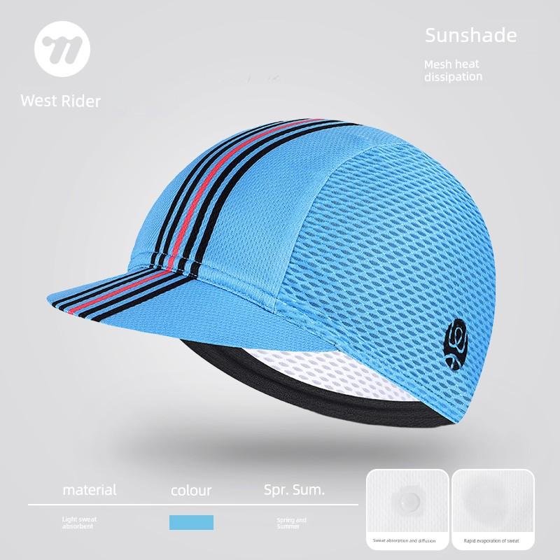 West Rider Cycling Cap Mountain Road Bike Helmet Liner Cartoon Sun Protection Breathable Hat