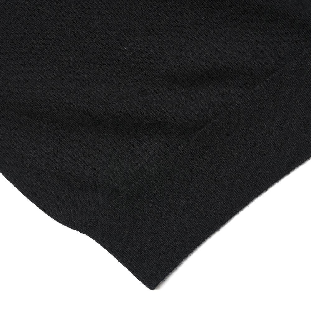 VERNO [Casual] Cashtouch Crew-Neck Knit Black_Relax-Fit