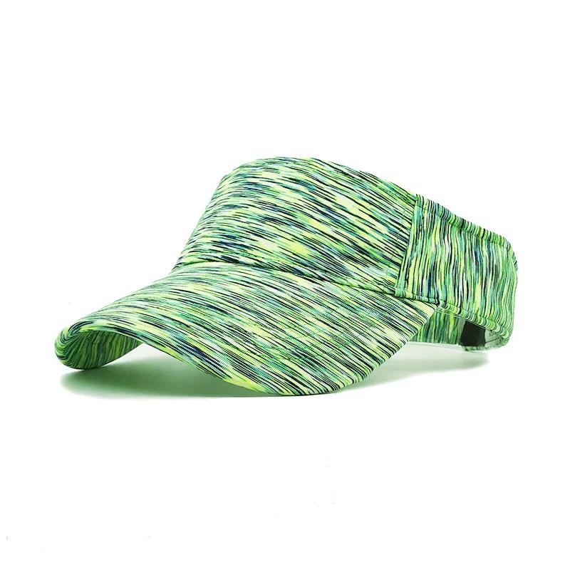 Spring and Summer Polyester Print Visors Adjustable Sun Cap For Men and Women 23