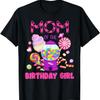 Mom Of The Birthday Gifts Girl Candyland Candy Birthday T-Shirt