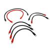 7 Pcs Golf Cart Battery Cable Pure Copper 4AWG Battery Wiring Kit Replacement for E‑Z‑GO TXT 36V 48V 1994 and Up