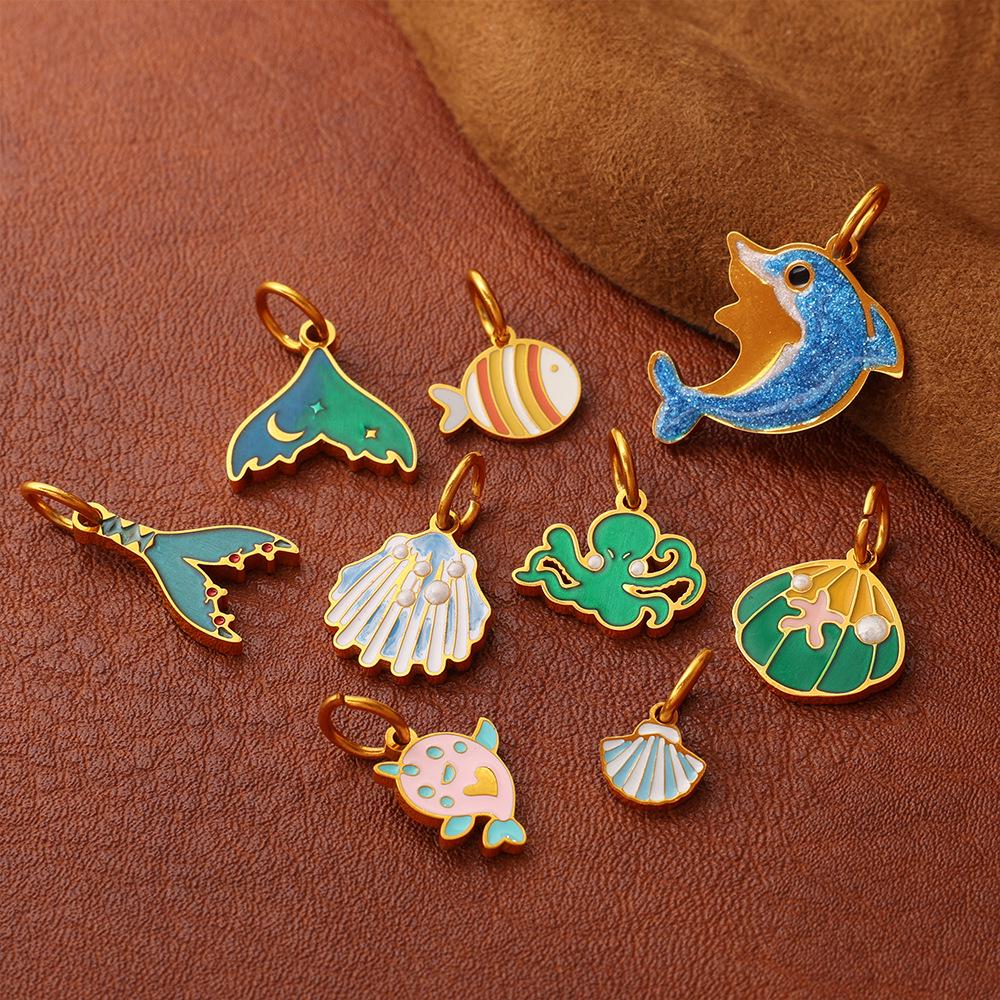 2026 DIY Jewelry Accessories: Ocean Octopus Earrings, Keychains, Bracelets & Pendants - Women's Handmade Collection
