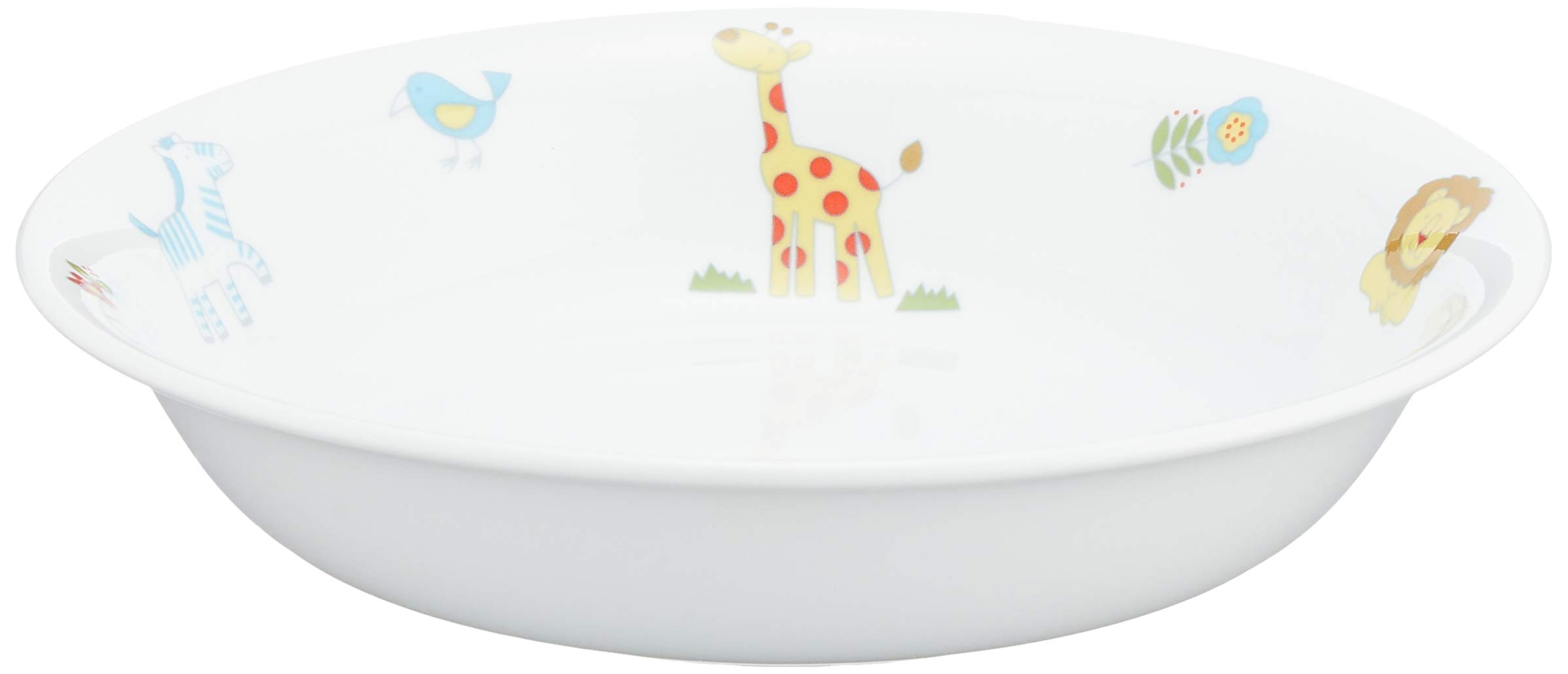 

OGISO Baby Pasta Plate Safari Children s Tableware, Tableware, (Dishwasher/Microwave Safe) 172F-E