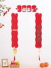 Magnetic Wedding Couplets for Bridal Chamber Doors: Flocking Cloth Decor for Bride and Groom