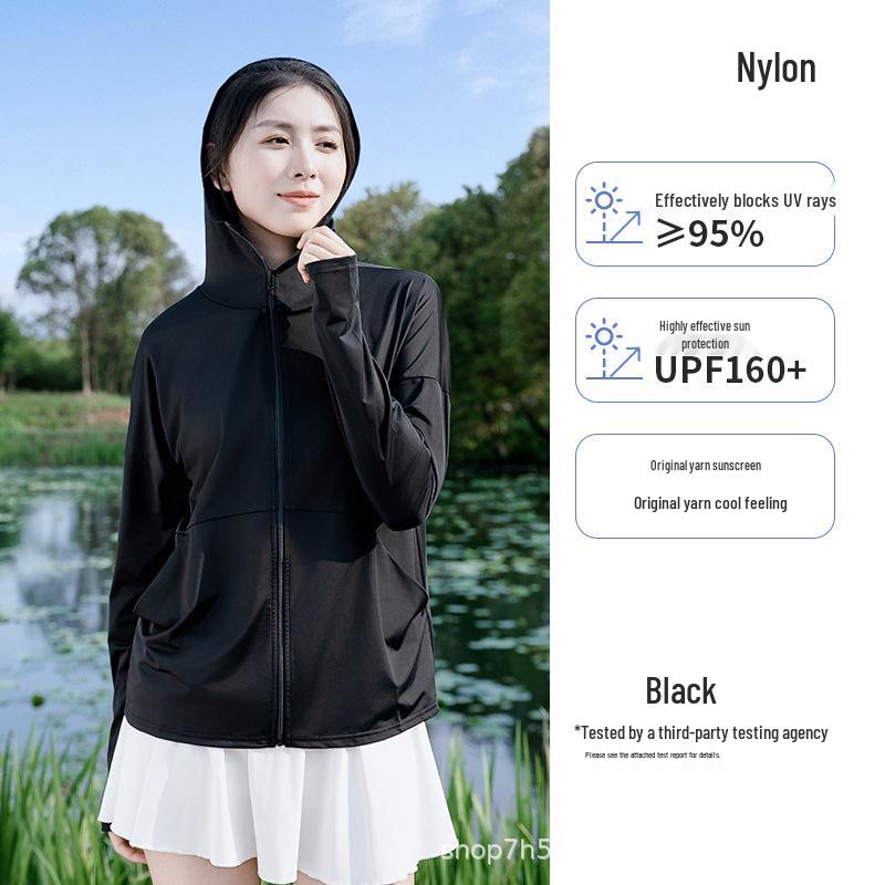 Unisex Ice Silk Summer Sun Protection Jacket – Lightweight, Breathable, Cool, and Loose for Outdoor Sports and Fishing.