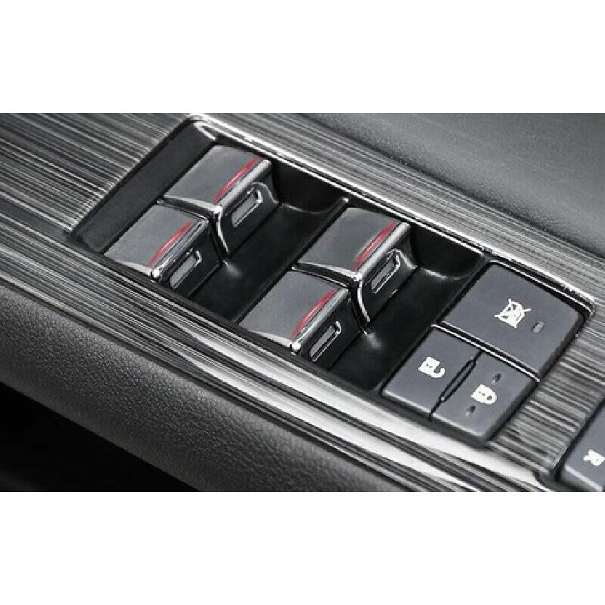 Window Lock Lift Panel Frame Trim 7PCS Fit For Lexus UX200 250h 2019-2023 Chrome