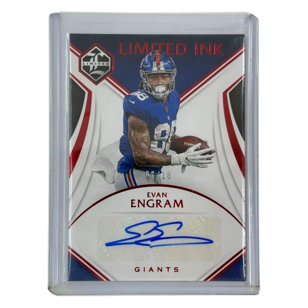 Used PANINI NFL Card LIMITED EVAN ENGRAM GIANTS 06/10 #LI-EE Free Shipping Used IT1