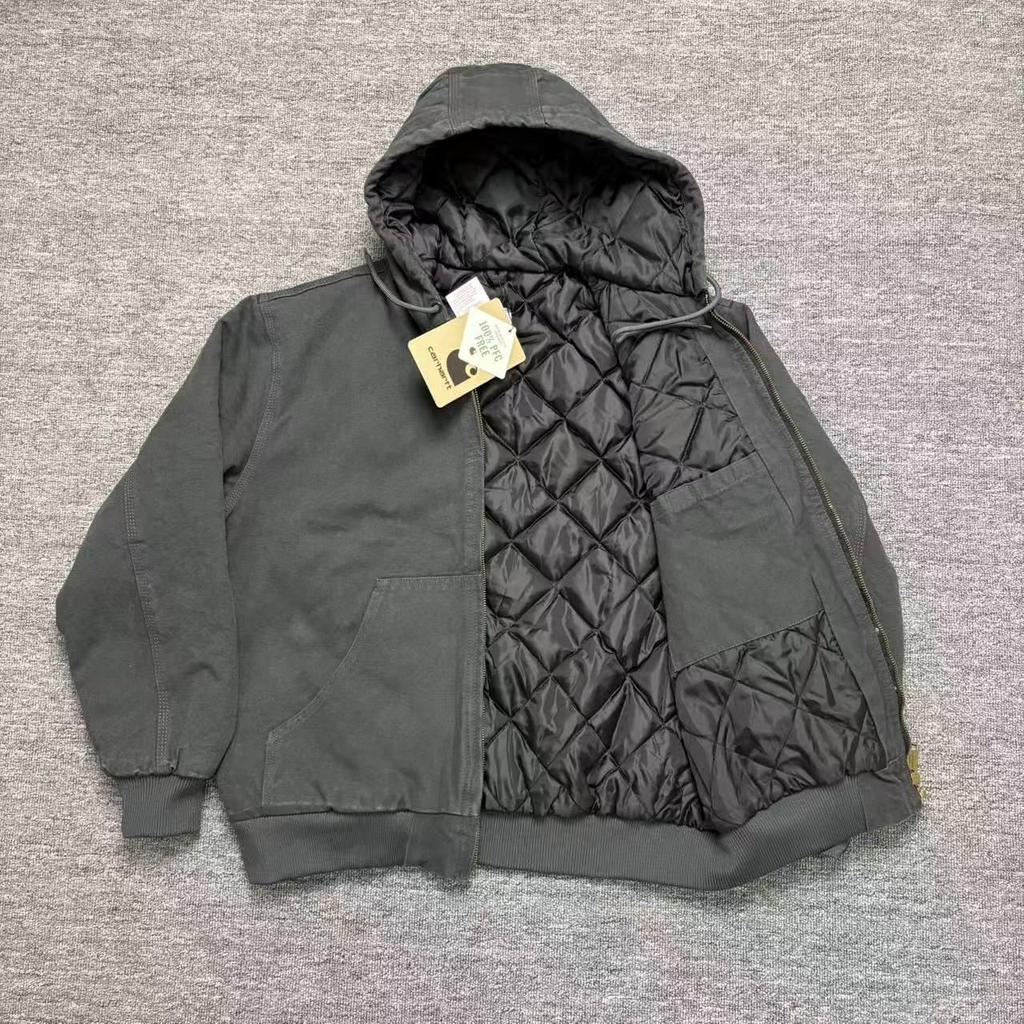 Herren American Retro Gewaschene Arbeitsjacke - Schwerer Detroit Auto Cardigan, Erhältlich in 9 Farben