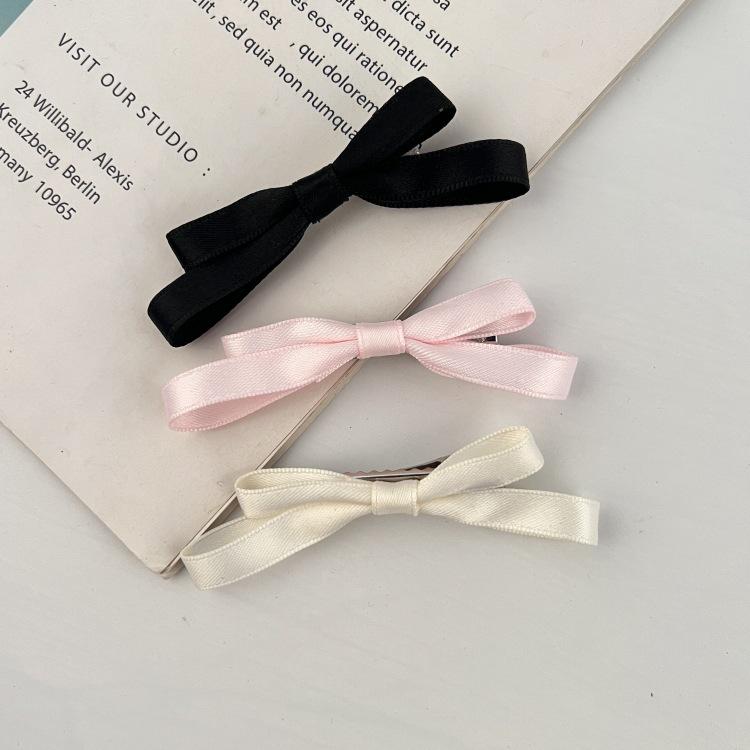 2024 New Cute Bow Hair Clips for Bangs and Stray Hairs
