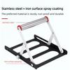 Cutting Machine Material Support Rack Multi Functional Balanced Lifting Bracket Foldable Cutting Tripod Auxiliary Tool