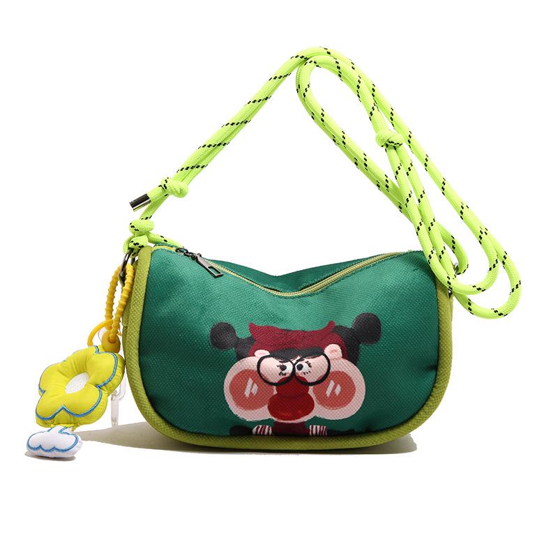 2025 Stylish Cute Cartoon Graffiti Single Shoulder Crossbody Bag