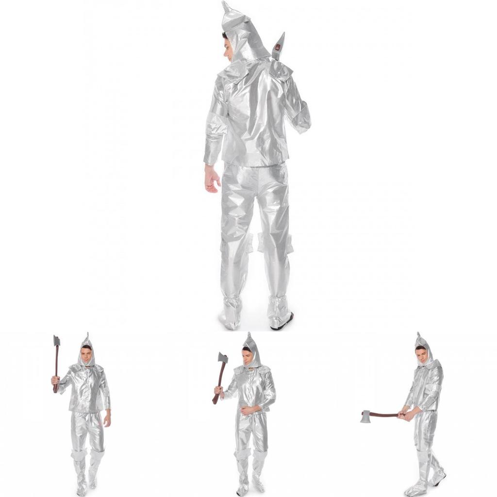 Dospělý Pánský Zelený Kostým Plechového Muže z Čaroděje ze země Oz pro Hraní Anime Postavy