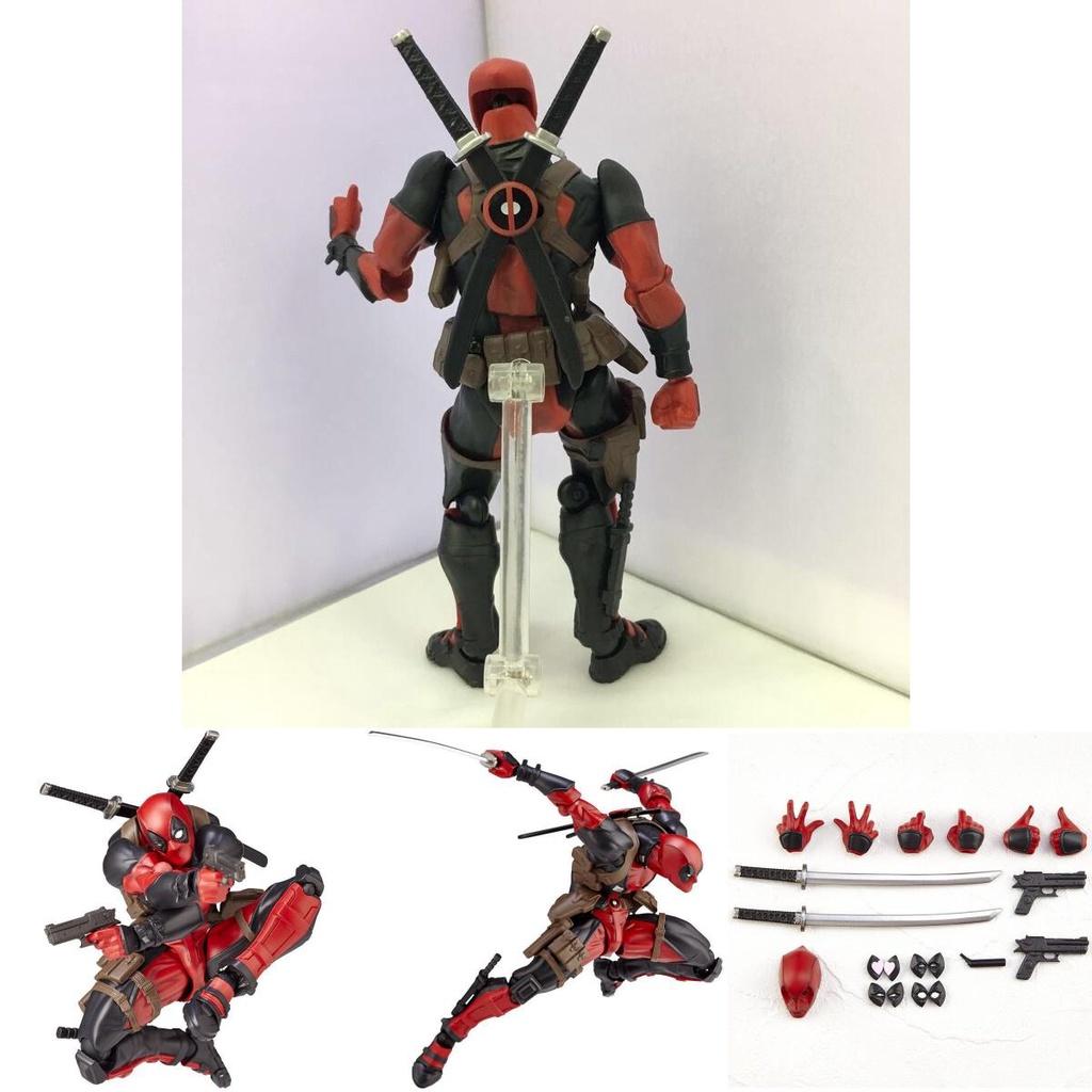 Collectible 6" Hot Marvel Deadpool Action Figure Premium Joints And Details