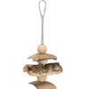 Jouet pour oiseaux - Trixie - Modèle en liège/bois - Taille unique - 37 cm - Pour oiseaux exotiques