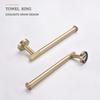 European Luxury Brass Bathroom Set: Knurled Towel Bar, Tissue Holder, Coat Hook, Toilet Brush, Soap Dispenser, Towel Ring.
