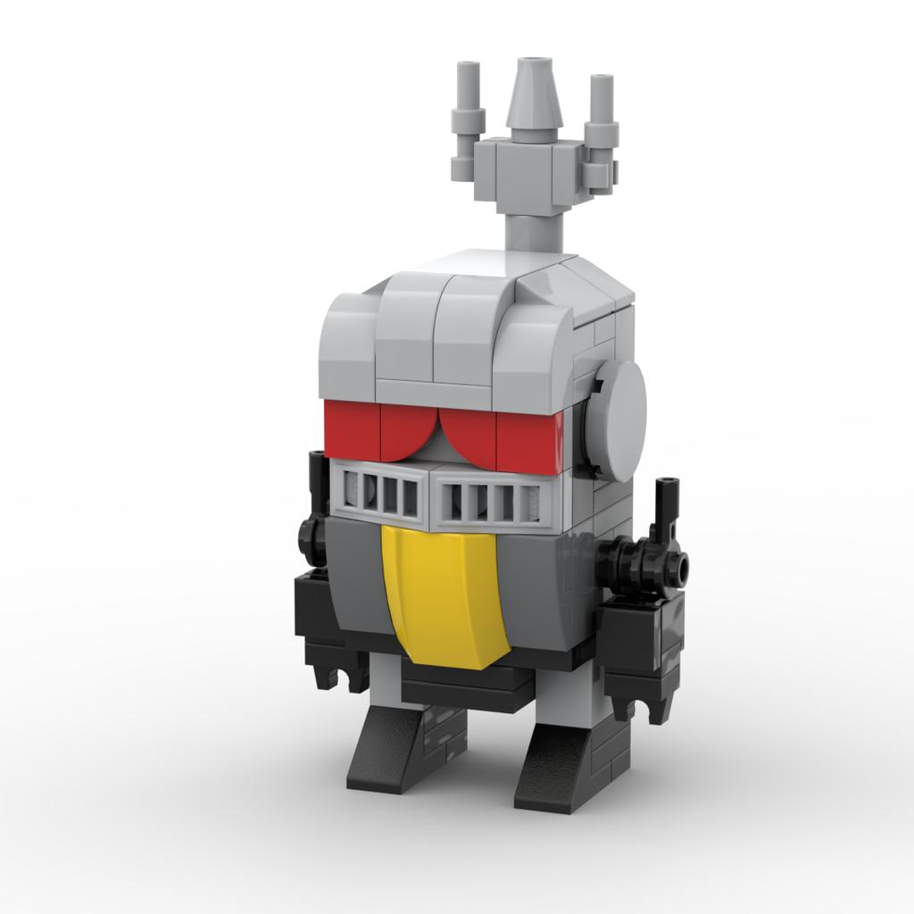*Transform Auto Robot Brickheadz * Star Scream Jazz Prime DIY Enlighten MOC Block Brick set,Compatible With