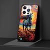 Horse Case for Apple iPhone 14 11 7 SE 2020 8 X XS 13 12 Mini XR 15 Pro Max Silicone Black Soft Phone Cover