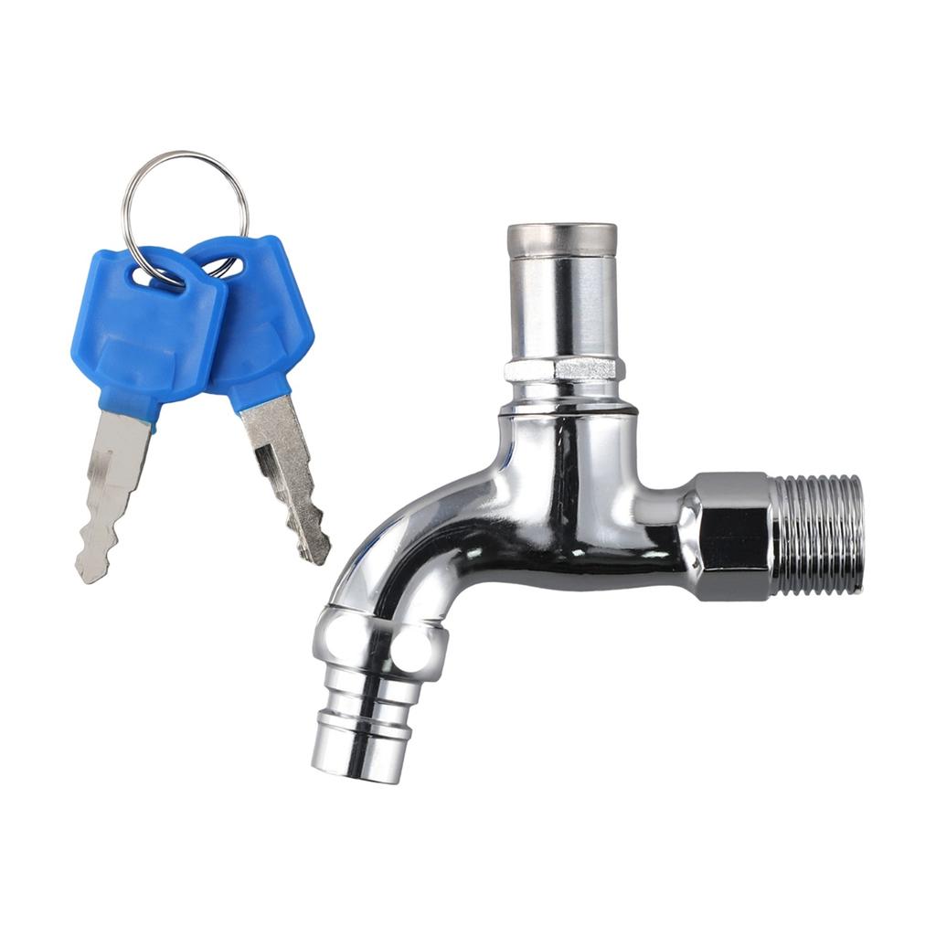 Faucet Outdoor Faucet Wateringm 1/2 \"male Thread Car Wash Home Mop Sink Laundry Water Metal Alloy Pools With Water