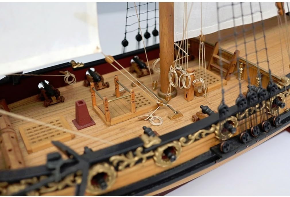 Woody Joe 1/64 Charles Yacht Wooden Model Assembly Kit (Ship)