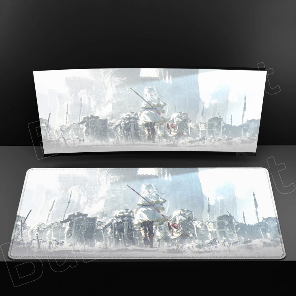 Exquisite Wallpaper Anime Sousou No Frieren Mouse Pad XXL HD Printing Mousepad Hot Large Game Non-slip Rubber MousePad Table Mat
