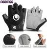 1Pair Cycling Gloves - Shock-Absorbing Anti-Slip Bike Gloves For Men Women,Breathable Half Finger Riding Gloves For Mtb Biking