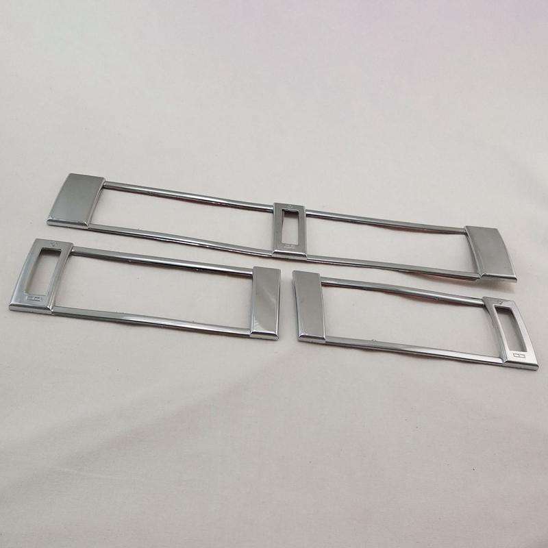 Car Air Vent Trim Kit Air Vent Decoration Frame for Mercedes Benz W124 1986-1994 Chrome Styling
