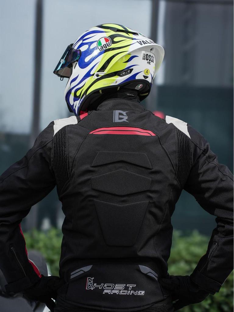 Men's All-Season Windproof Motorcycle Racing Suit: Protective, Warm, Anti-Fall Riding Jacket