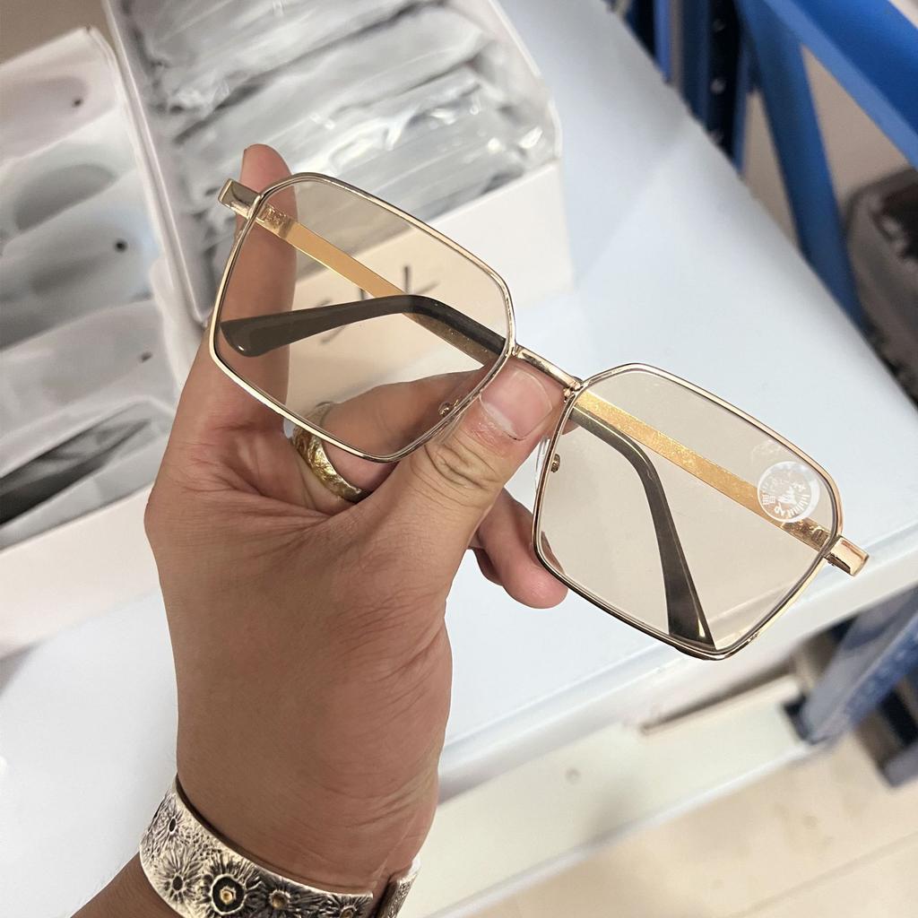 Natural Donghai Crystal Glasses, Natural Stone Glasses, Comfortable Classic Men'S Sunglasses