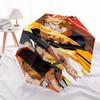 1 PC Automatic Folding Umbrella - Naruto Evolution Pattern Portable Foldable Design With 8 Ribs Christmas Birthday Gifts