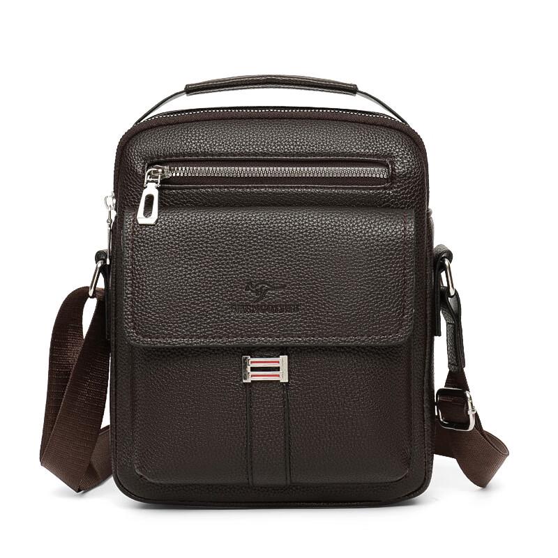 Li Shen Men s Retro Business Crossbody Laptop Bag