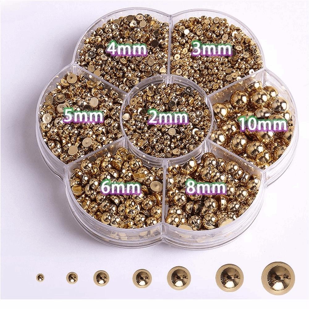 3100pcs Garment Decor Craft Flatback Rhinestones 2/3/4/5/6/8/10mm Shoes Clothes Accessories