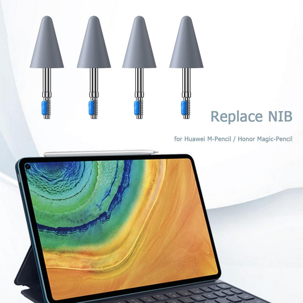 2/4 Piece Replacement Stylus Pencil Tips for Huawei M-Pencil Tablet Touch Screen Pen Replacement Nibs for Honor Magic-Pencil