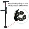 Light weight Aluminum Folding Canes Ergonomic Handle Regulable for Senior Travel Hiking Support