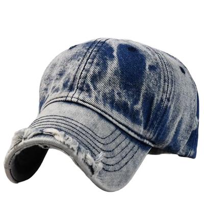 Vintage Distressed Denim Jeans Hat for Men and 7987002 Sizes [LTG] Women, (JP, 56.0 Cm, 59.0 Cm, Navy)