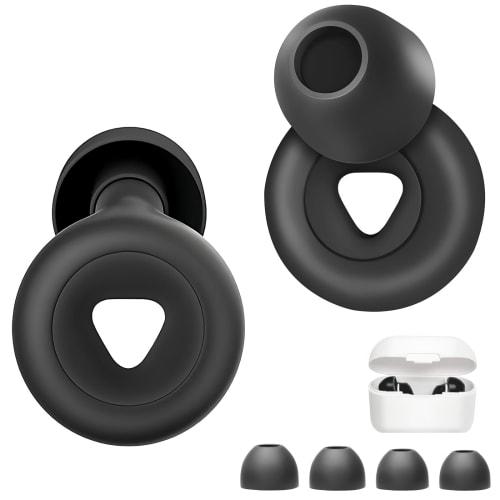 Professionally Designed Earplugs for Sleeping and Snoring Prevention | High-Noise Blocking Design Allows You To Hear Essential Sounds for a Better, Mo