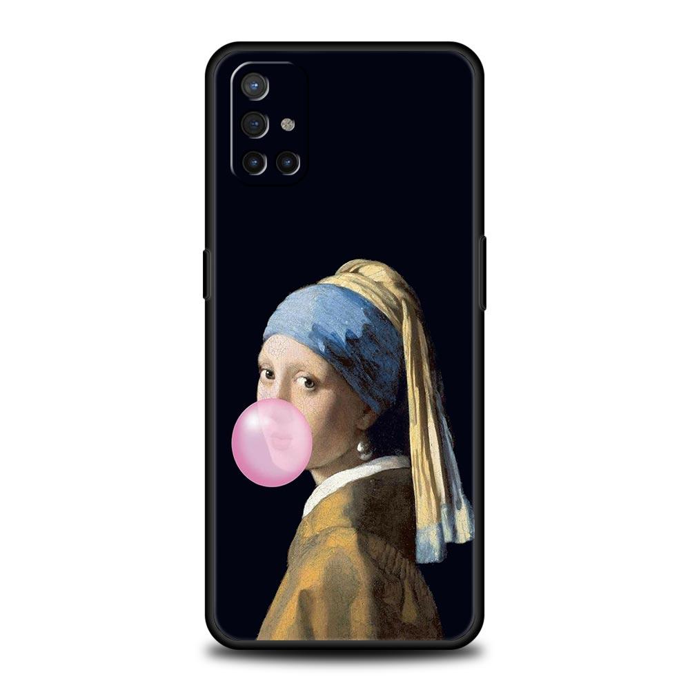 Case For OnePlus 12 11 10 9 Pro 9T 12R 10R 9R 9RT 10T 8T 8 7 6T 7T Nord 2T CE 2 5G N200 N10 Cover Art Aesthetic David Mona Lisa