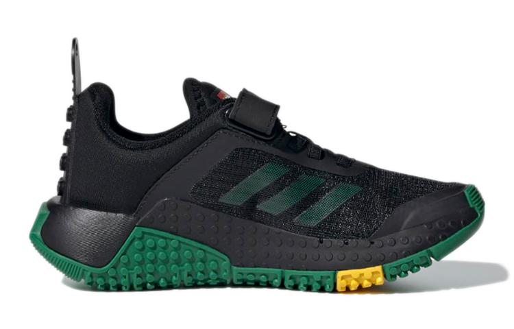 LEGO X Adidas Sport K Low Top Kids' Running Shoes Black Green Kids' FZ5441