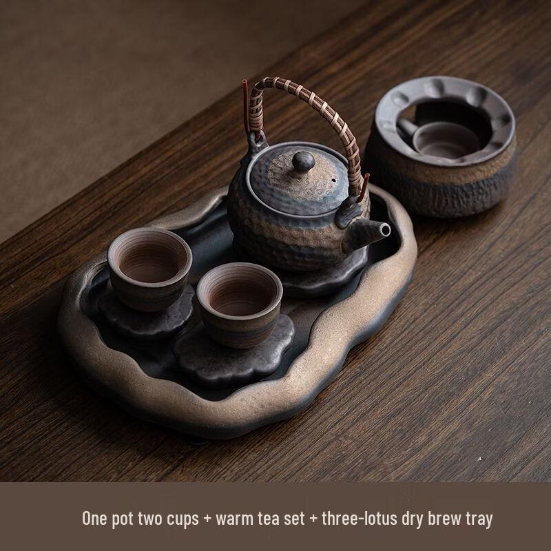 

Retro Ceramic Home Tea Tray & Ware Set