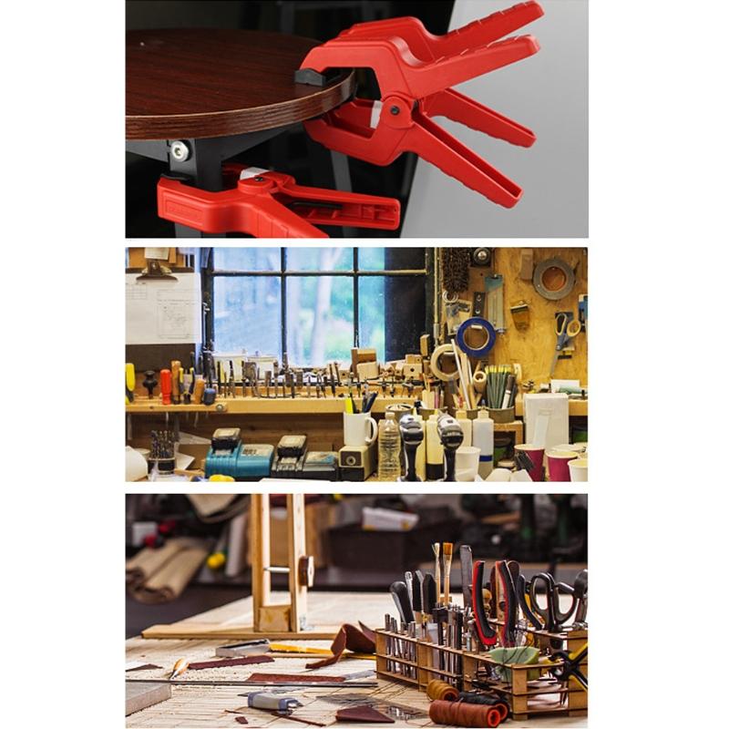 Multifunctional Woodworking Spring Clamp A Type Strong Heavy Duty for Extra Large Clip Durable Plastic for Wood Carpente
