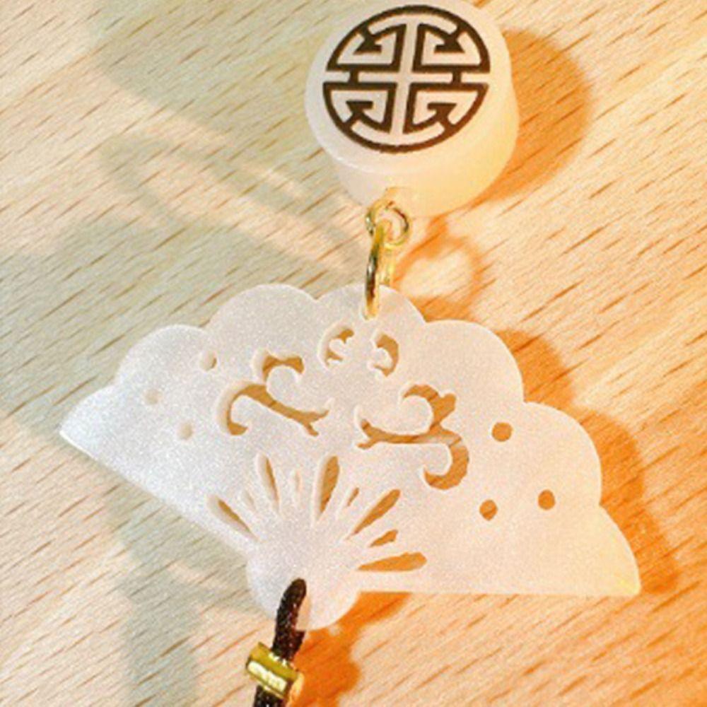 Four Leaf Clover Mobile Phone Chain Chinese Style Mobile Phone Strap Phone Pendant  Jewelry Gift