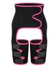 Duolite Women's Neoprene Durable 3-in-1 Waist Trainer Thigh Slimming Support Belt Customizable Options for Effective Weight Loss